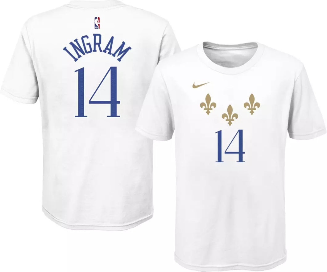 Men's Brandon Ingram Name & Number T-Shirt City Edition – Pelicans Team  Store